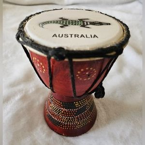 [SOLD]Vintage Handmade Aborginal Australia 6" Djembe Drum
